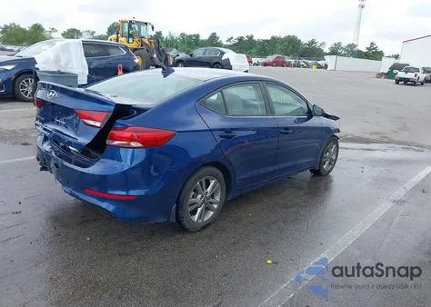 2018 Hyundai Elantra Sel z USA, uszkodzony, nr VIN 5NPD84LFXJH330542